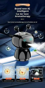 AutoTech Robot Car Aromatherapy Diffuser - Smart Air Freshener LED
