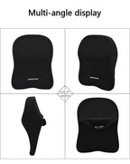 Ergonomic Memory Foam Car Neck & Lumbar Support Pillow Cushion Set