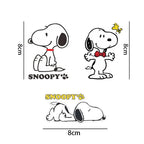 Waterproof Snoopy Car Stickers - Vinyl Decals for Auto Windows