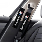 Hello Kitty Soft Car Seat Belt Covers 2Pcs Universal Shoulder Pads