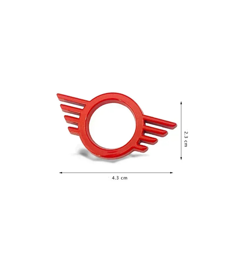 MINI Cooper Door Lock Button Decoration Sticker