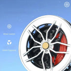 Rotatable Wheel Hub Car Air Freshener Vent Clip