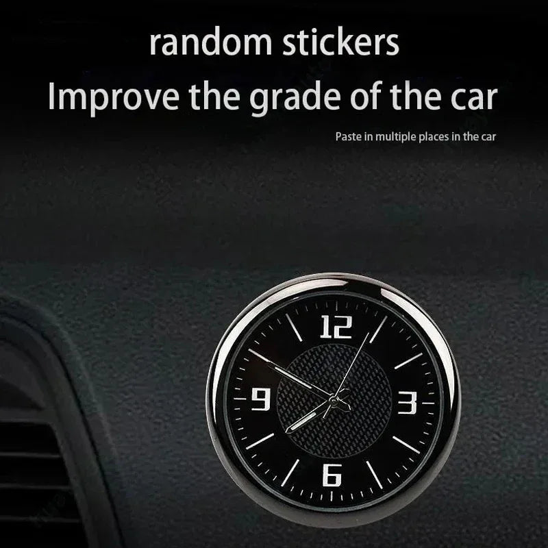 GR Sport Mini Car Clock Air Vent Dashboard Sticker