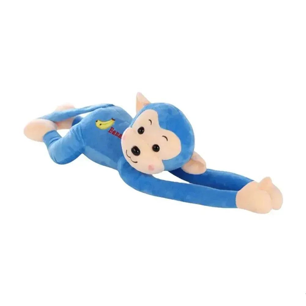 Long Arm Gibbon Monkey Plush Car Pendant – Hanging Stuffed Animal Accessory with Quick Release