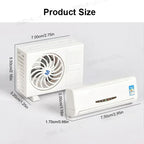 Solar Powered Car Air Freshener Diffuser AC Vent Aromatherapy Ornament