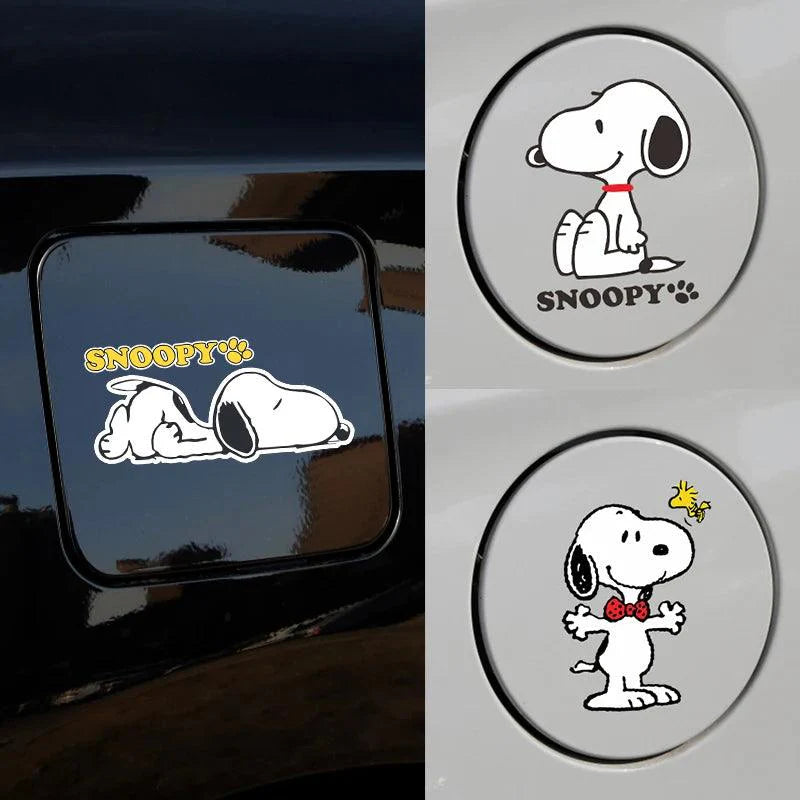 Waterproof Snoopy Car Stickers - Vinyl Decals for Auto Windows