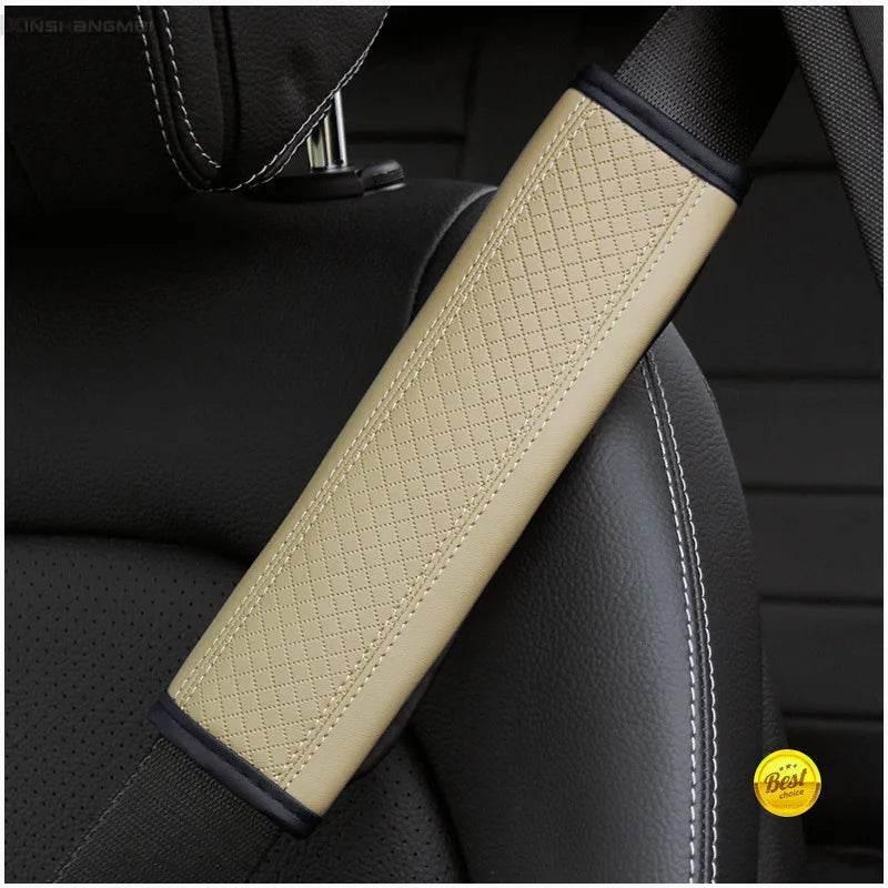 Leather Seat Belt Shoulder Pads