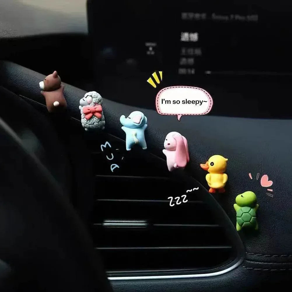 Cute Little Pendants Car Dashboard - 6 pcs
