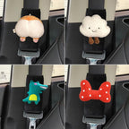 Car Seatbelt Pad Cover Short Cloud Bow Design Shoulder Cushion