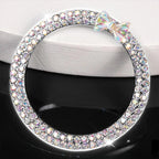 Diamond Rhinestone Car Start Button Ring Cover SUV Interior Decor