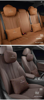 Mercedes Benz Neck Pillow & Lumbar Support Cushion
