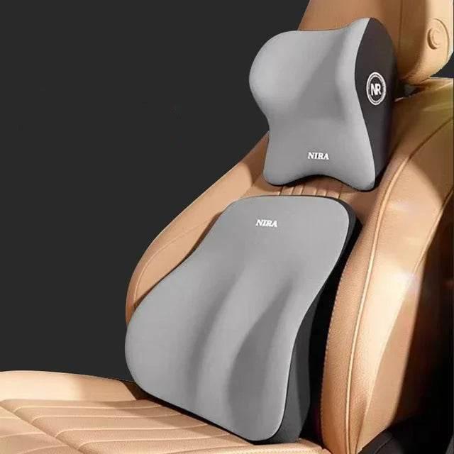 Car Neck Pillow & Back Cushion for Ultimate Comfort