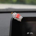 Cute Little Pendants Car Dashboard - 6 pcs
