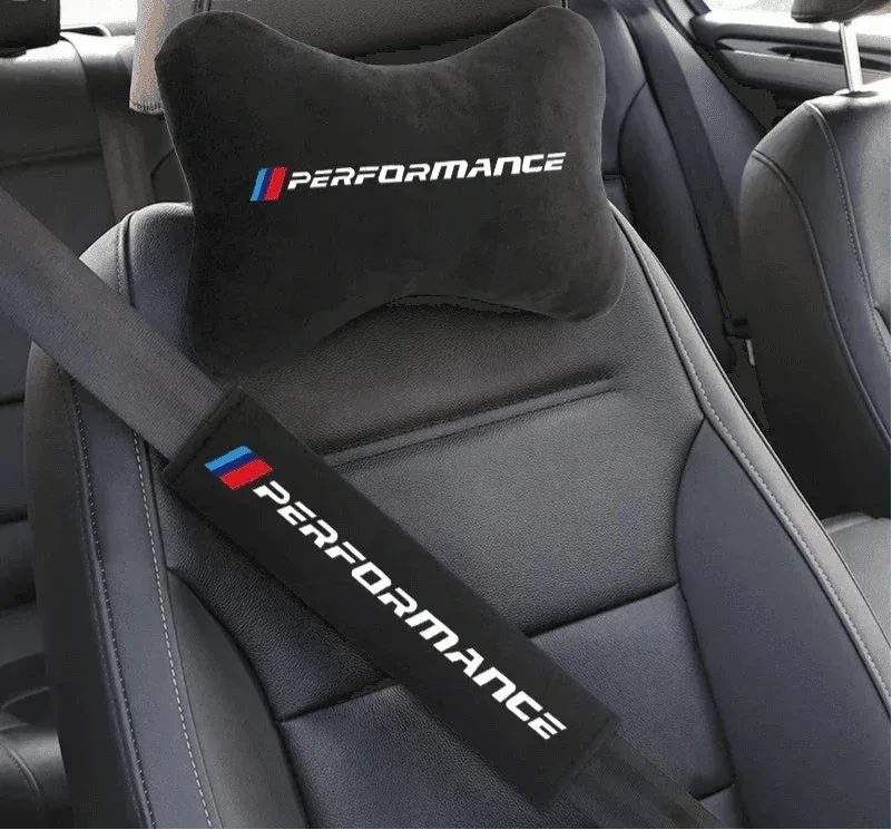BMW M Performance Neck Pillow and Seat Belt Pad