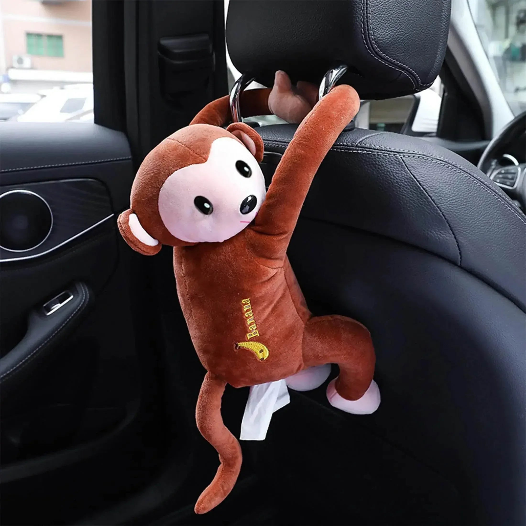 Monkey Hanging Tissue Box