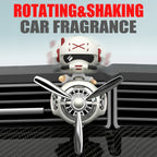 Rotating Propeller Pilot Plane Car Air Freshener