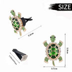 Crystal Turtle Car Air Vent Decoration - Shiny Interior Accessory