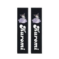 Kawaii Kuromi Car Seat Belt Covers - Universal Comfort Pads Auto