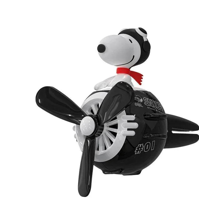 Snoopy Car Air Freshener – Rotating Head Vent Clip Aroma Diffuser