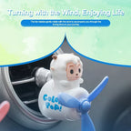 AutoPro DIY Perfume Pilot Bear Vent Clip Car Air Freshener Diffuser