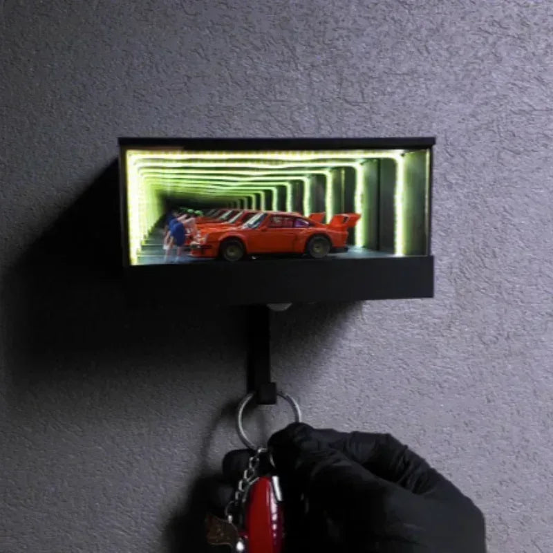 Car Garage Key Holder with LED Light