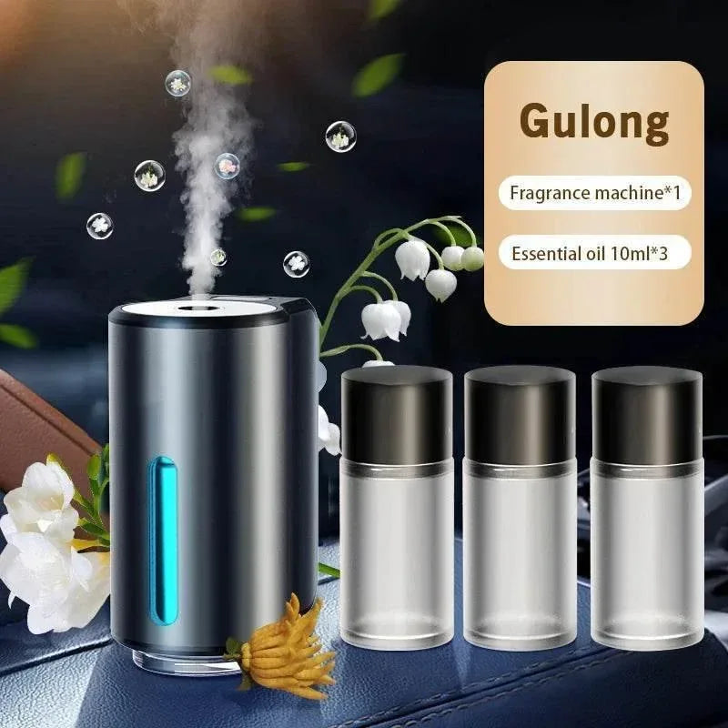 Car Air Vent Aroma Diffuser & Humidifier – Mist Air Freshener for Odor Removal