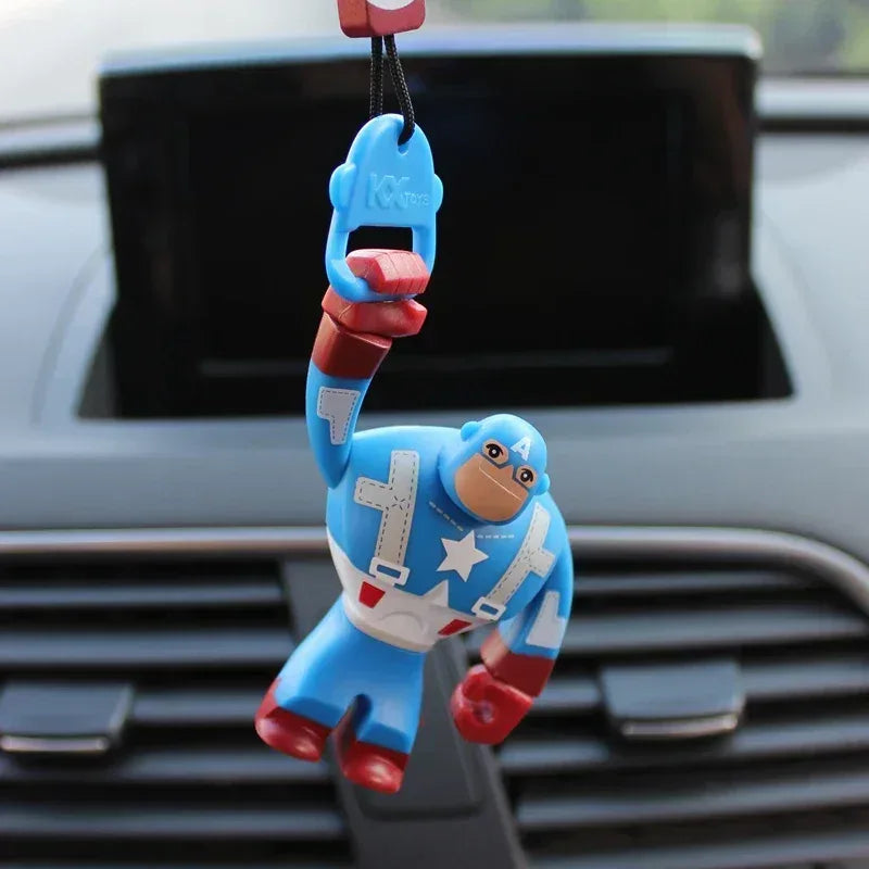 Batman/Superman & Spider-Man Car Rearview Mirror Ornament