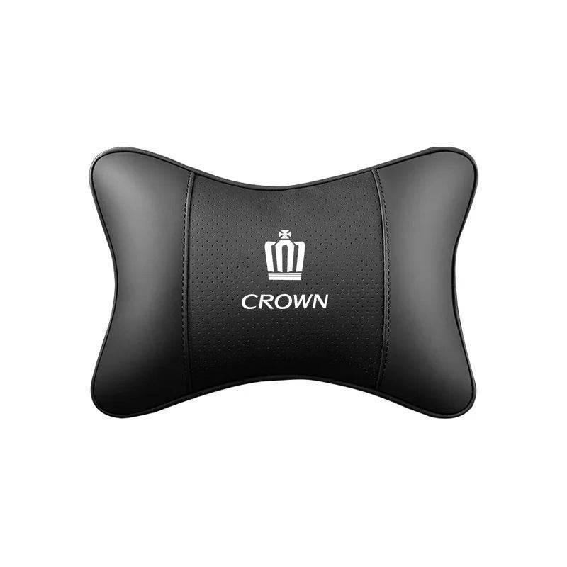 Toyota Crown Leather Car Neck Pillow