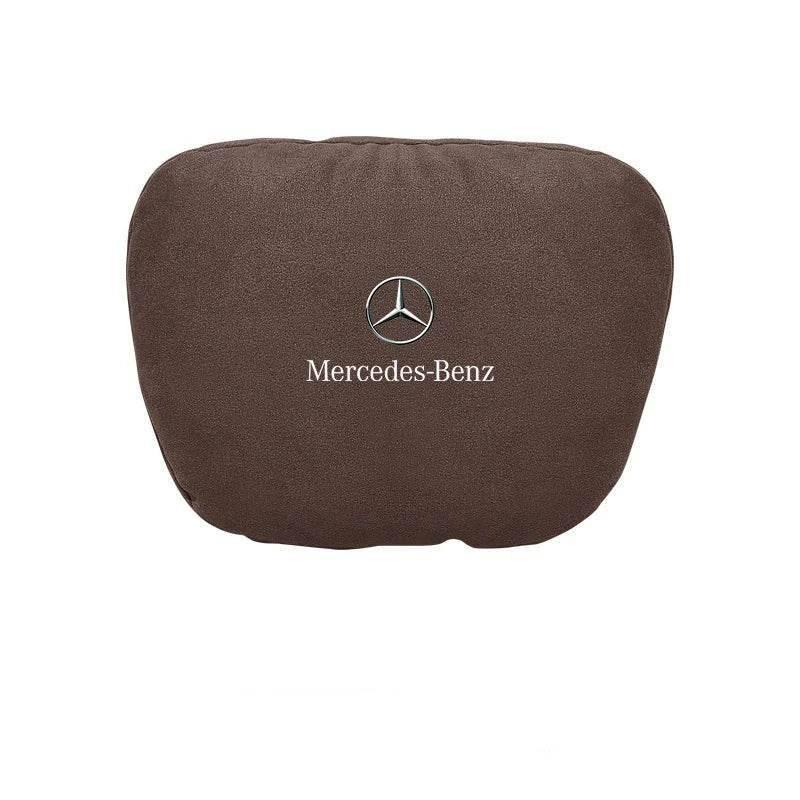 Mercedes Benz Neck Pillow & Lumbar Support Cushion