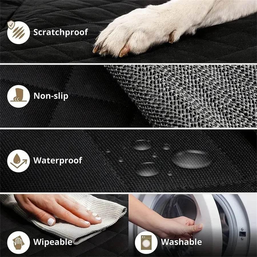 Fabric Dog Car Seat Cover Pet Protector for Cars