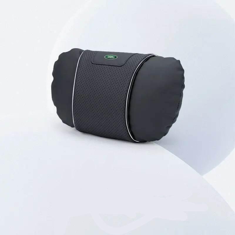 Land Rover Leather Car Neck Pillow & Lumbar Support