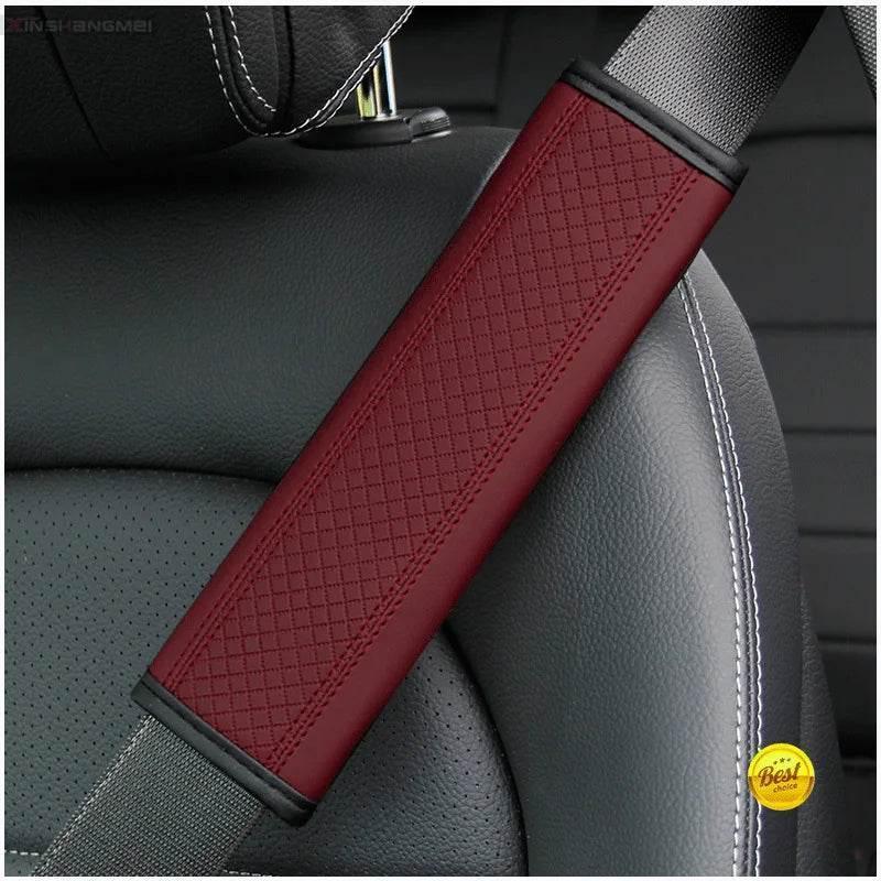 Leather Seat Belt Shoulder Pads