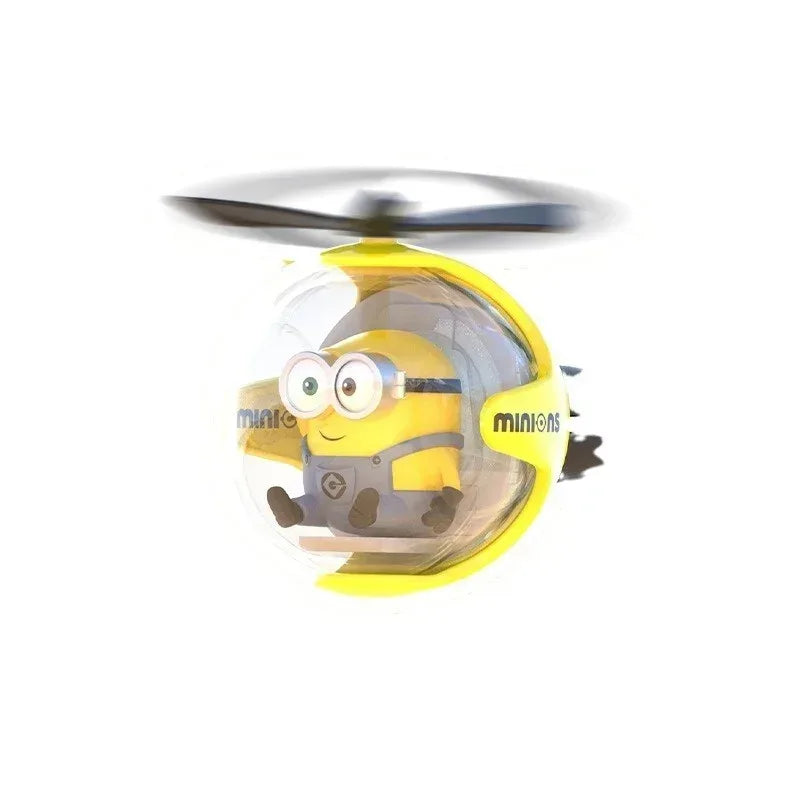 Universal Minions Cartoon Car Air Freshener Rotating Propeller Outlet