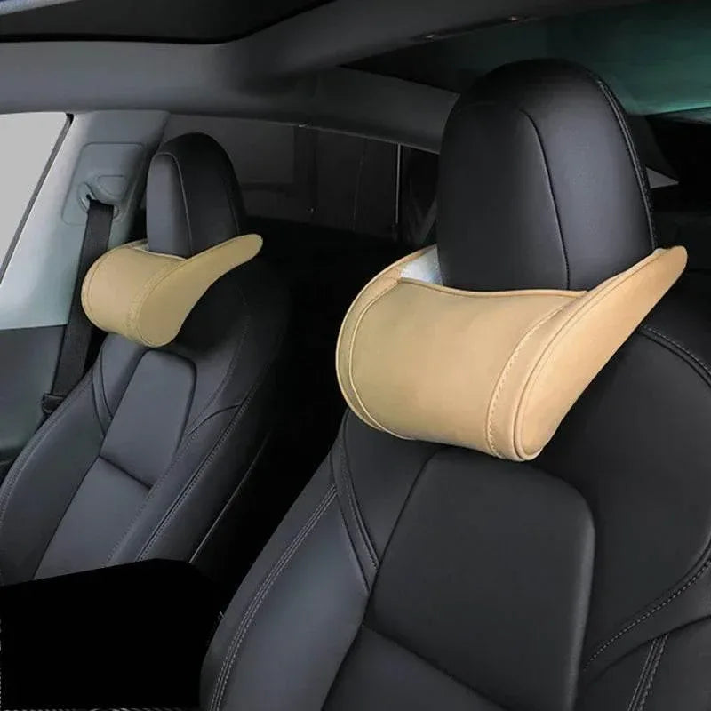 Tesla Model 3/Y Neck & Headrest Pillow