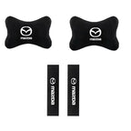 Mazda Neck Pillow and Seat Belt Pad
