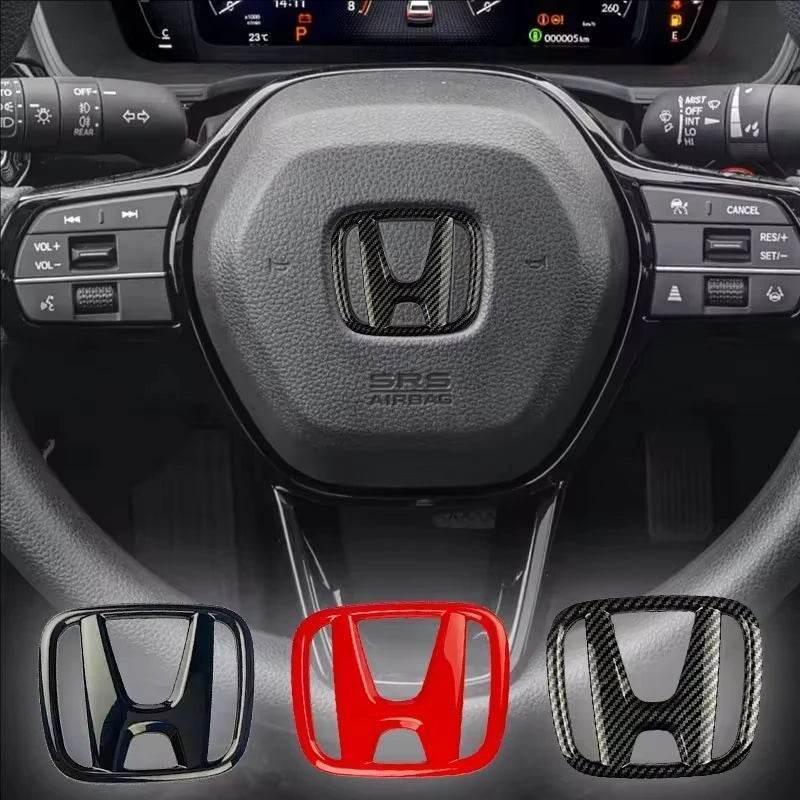 Honda 3D ABS Steering Wheel Emblem Sticker