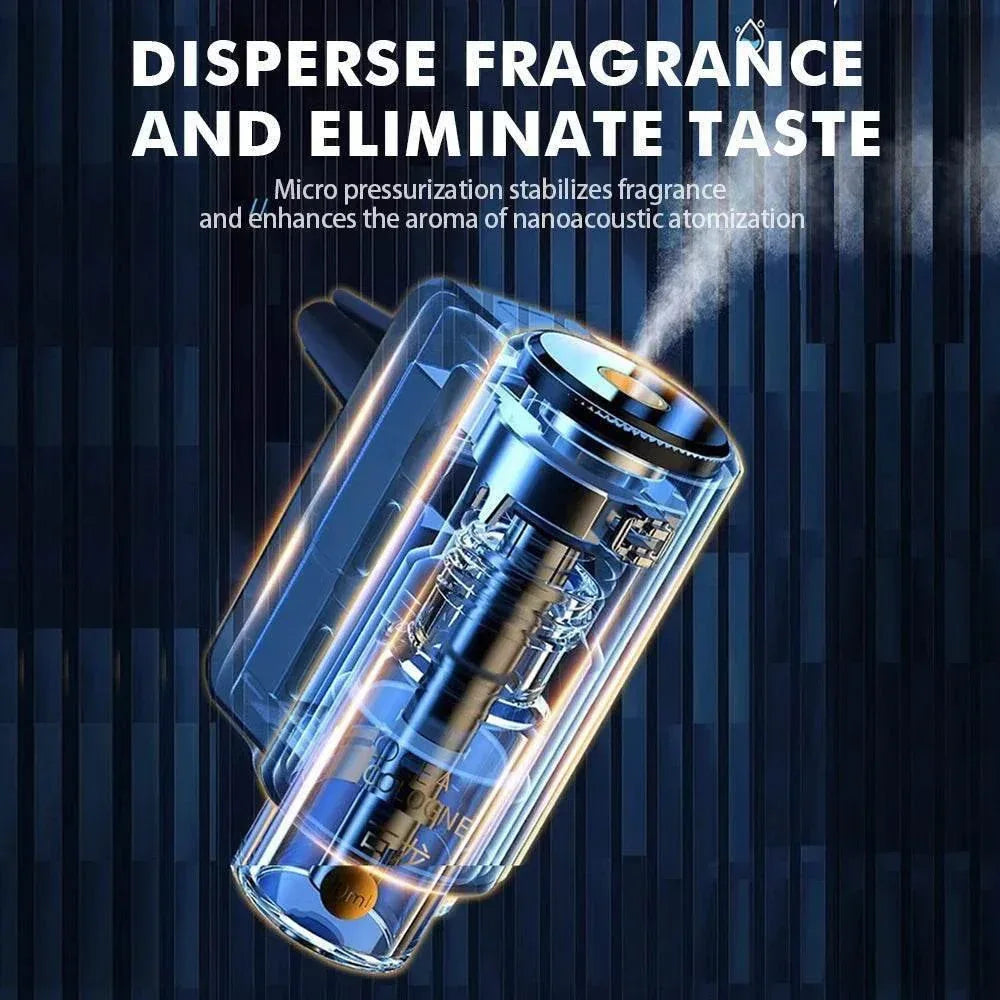 Car Air Vent Aroma Diffuser & Humidifier – Mist Air Freshener for Odor Removal