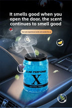 AutoFresh 220g Solid Car Perfume Air Freshener - Long-Lasting Gel