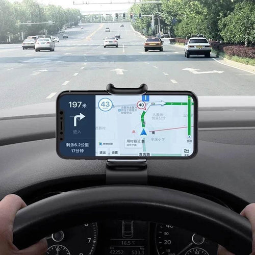 360° Rotatable Car Phone Holder – Universal Dashboard & Windshield Mount Stand