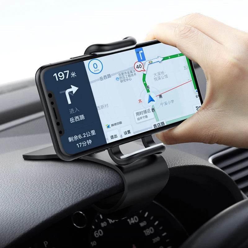 360° Rotatable Car Phone Holder – Universal Dashboard & Windshield Mount Stand