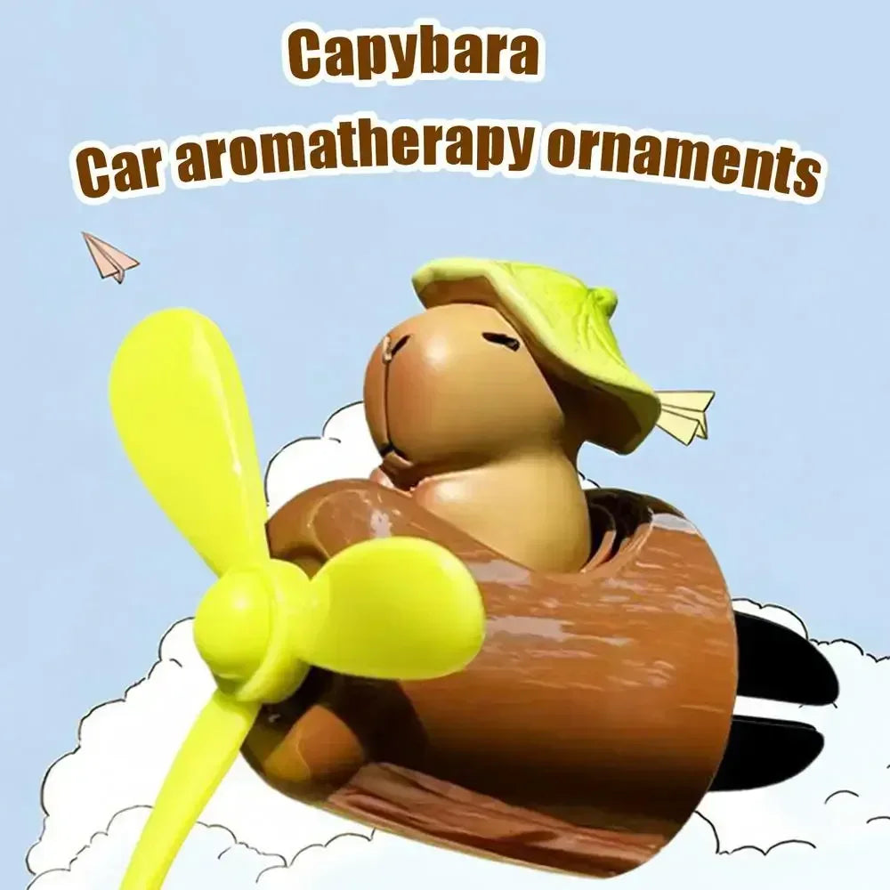 AutoScent Capybara Pilot Car Vent Aromatherapy Diffuser Air Freshener
