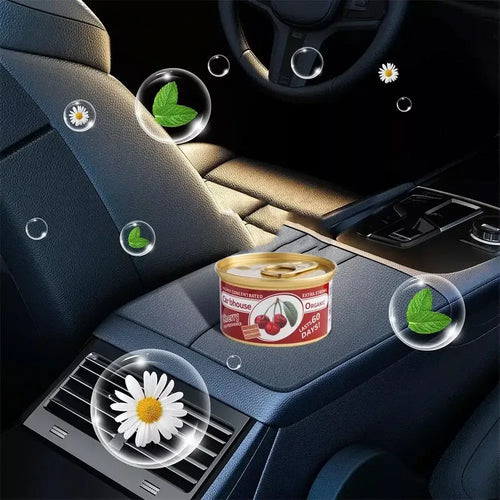 Bubble Gum Scent Car Air Freshener Organic Can Odor Eliminator
