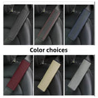 Leather Seat Belt Shoulder Pads