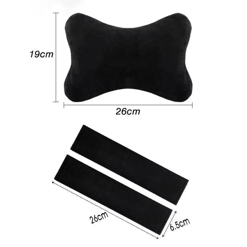 KIA Neck Pillow and Seat Belt Pad