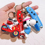 Snoopy & Charlie Keychain – Cute Bag Pendant & Car Key Ring