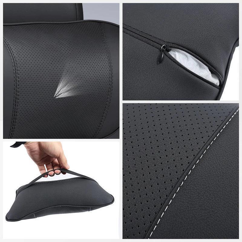 KIA Car Headrest & Lumber Support Pillow