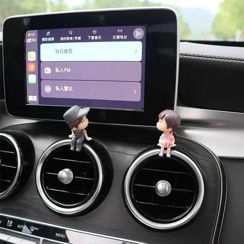 Cute Couples Car Decoration