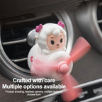 AutoPro DIY Perfume Pilot Bear Vent Clip Car Air Freshener Diffuser