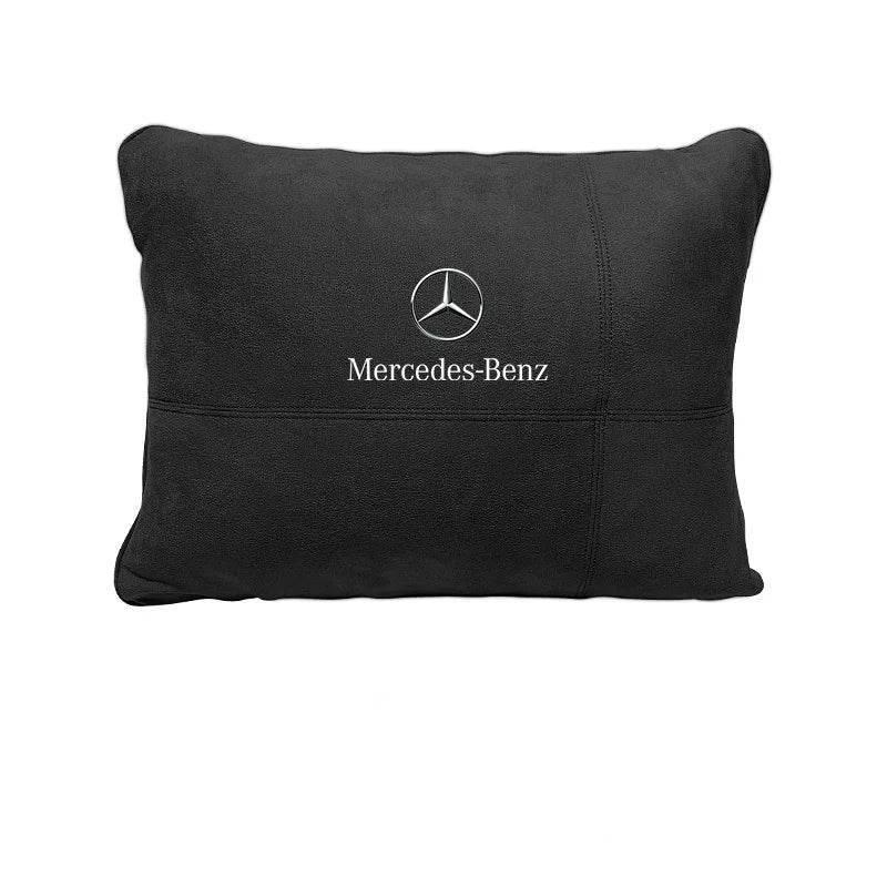 Mercedes Benz Neck Pillow & Lumbar Support Cushion