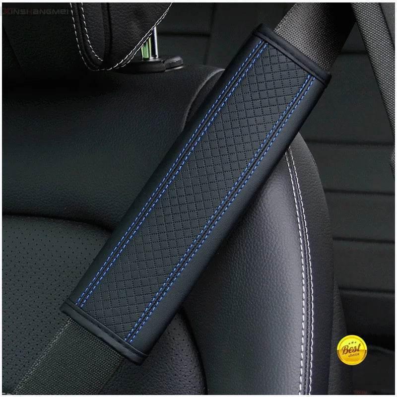 Leather Seat Belt Shoulder Pads